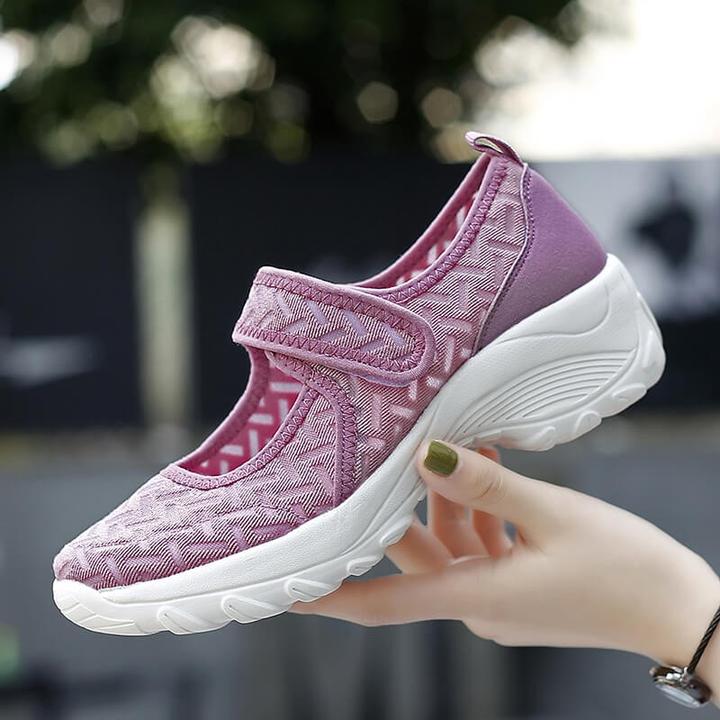 Stretchable Breathable Lightweight Walking Shoes for Women