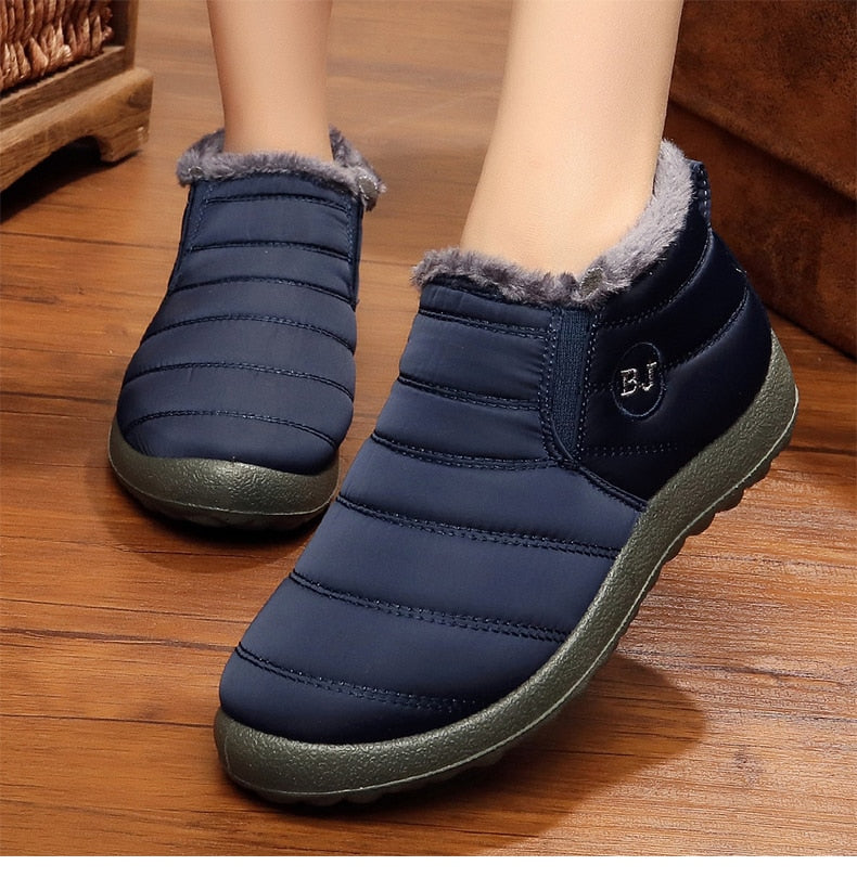 The BJ winter boots women waterproof snow