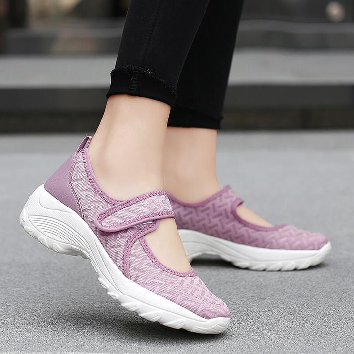 Stretchable Breathable Lightweight Walking Shoes for Women