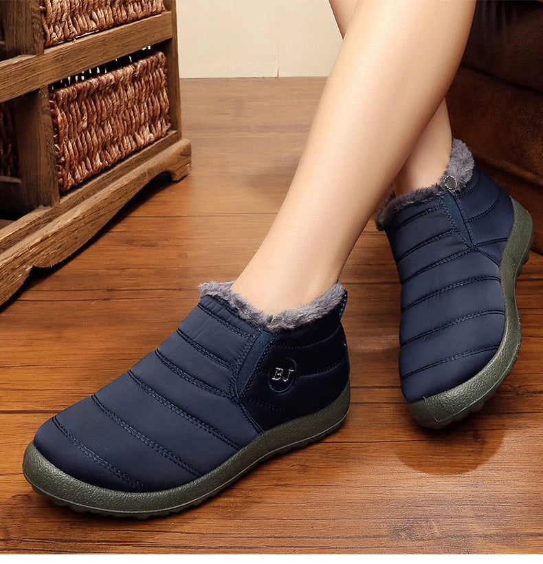 The BJ winter boots women waterproof snow