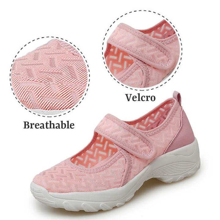 Stretchable Breathable Lightweight Walking Shoes for Women