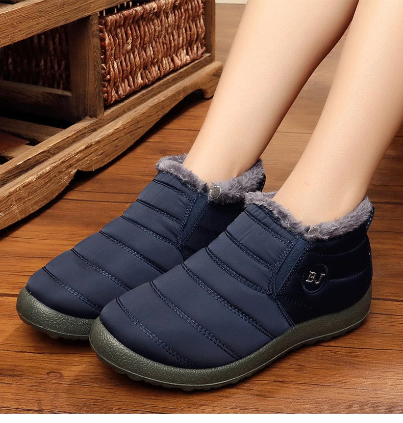 The BJ winter boots women waterproof snow