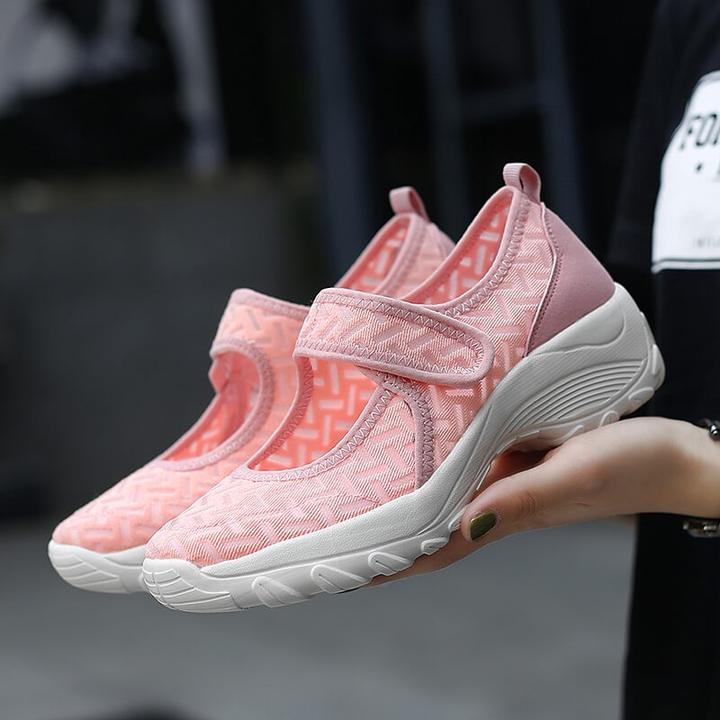 Stretchable Breathable Lightweight Walking Shoes for Women
