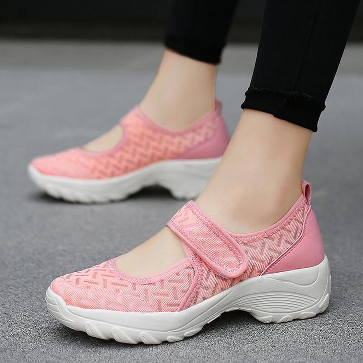 Stretchable Breathable Lightweight Walking Shoes for Women