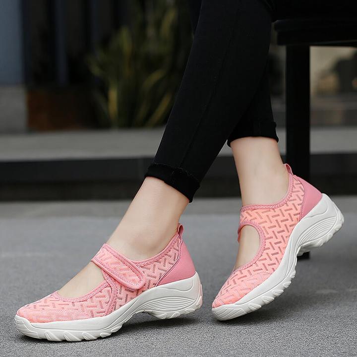 Stretchable Breathable Lightweight Walking Shoes for Women