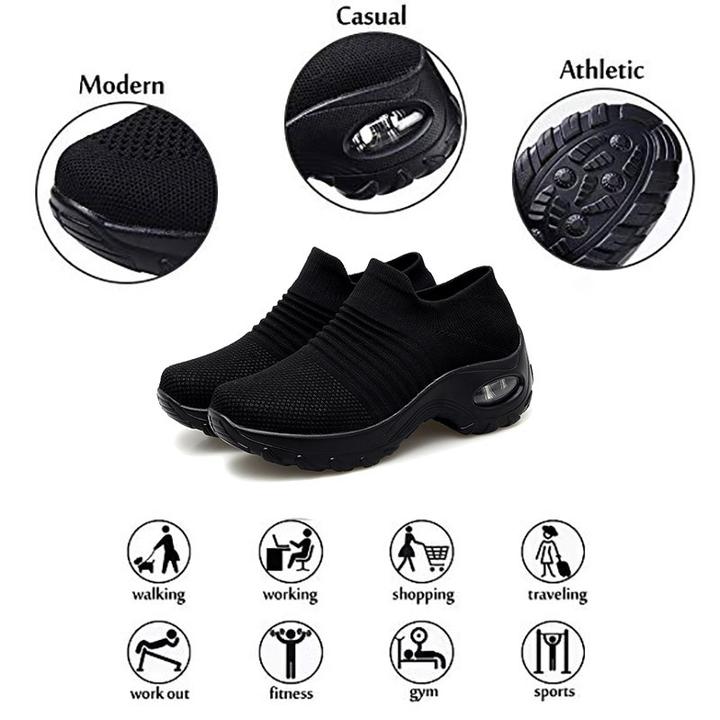 Super Soft Breathable Orthopedic Slip On Walking Shoes
