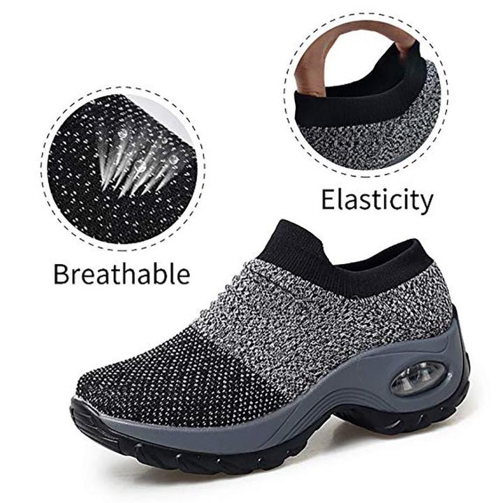 Super Soft Breathable Orthopedic Slip On Walking Shoes