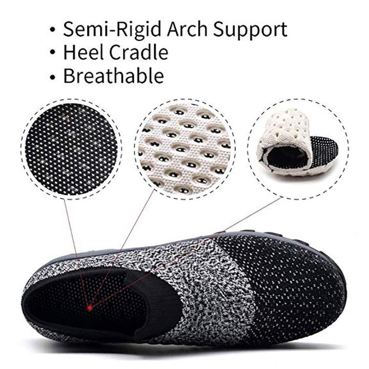 Super Soft Breathable Orthopedic Slip On Walking Shoes