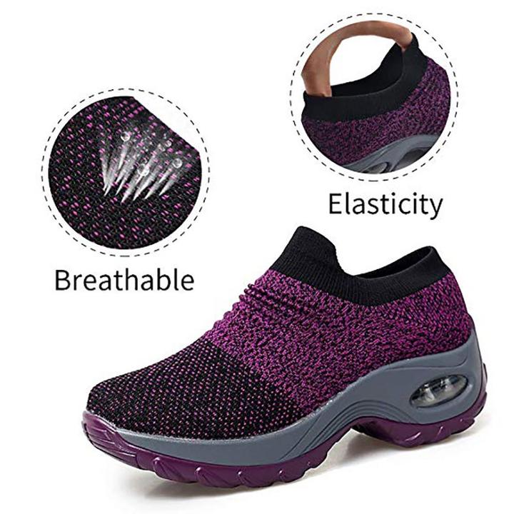 Super Soft Breathable Orthopedic Slip On Walking Shoes
