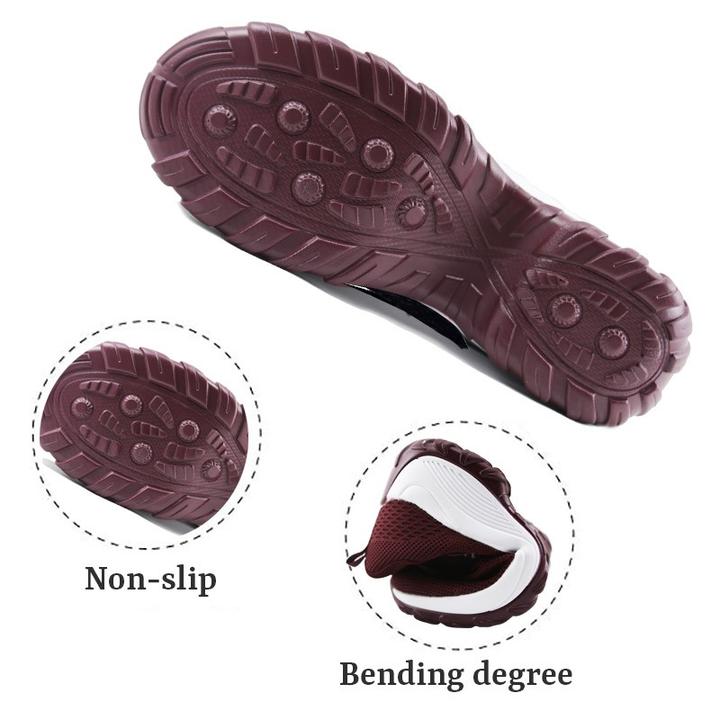 Comfortable Woven Knit Sneakers