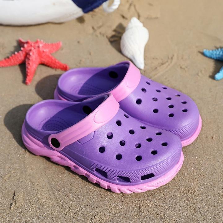 Breathable flat fashion cute beach sandals slippers