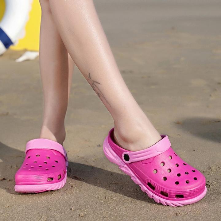 Breathable flat fashion cute beach sandals slippers