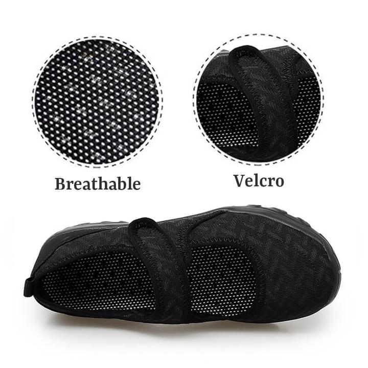Stretchable Breathable Lightweight Walking Shoes for Women