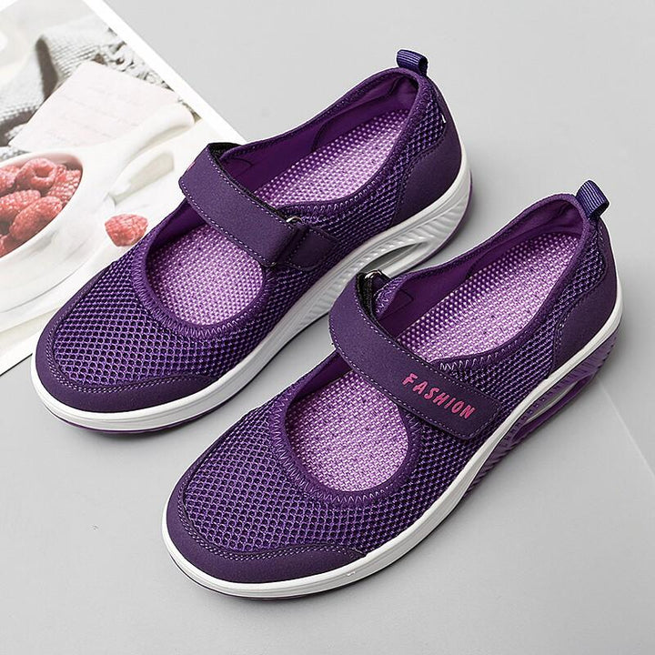STRETCHABLE BREATHABLE LIGHTWEIGHT WALKING SHOES