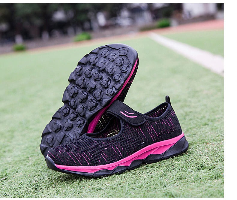 STRETCHABLE BREATHABLE LIGHTWEIGHT WALKING SHOES