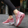 Elastic stretchable lightweight breathable leisure running shoes