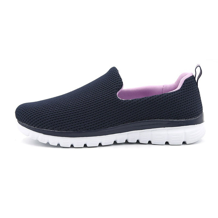 Women's breathable lightweight comfortable flat shoes