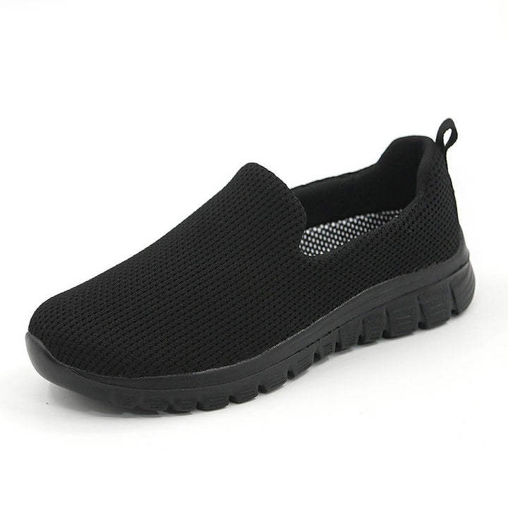 Women's breathable lightweight comfortable flat shoes