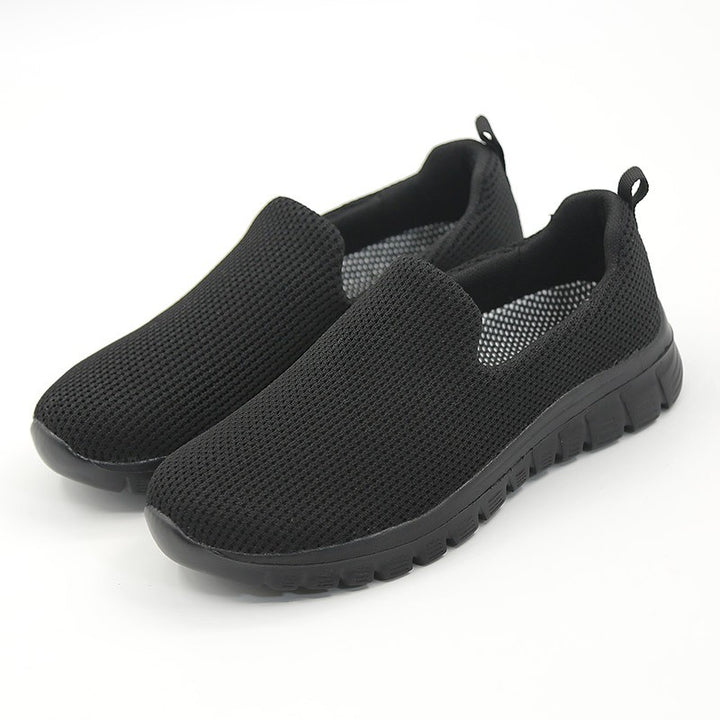 Women's breathable lightweight comfortable flat shoes
