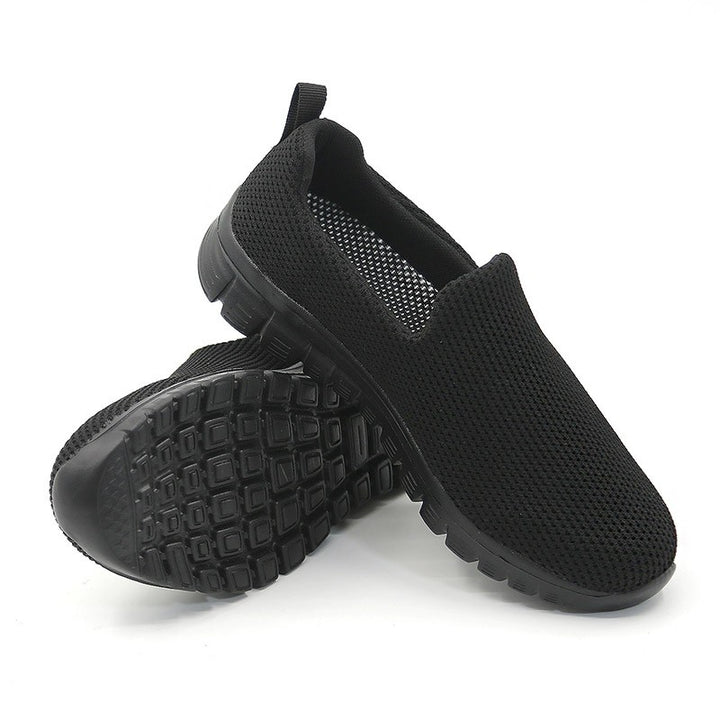 Women's breathable lightweight comfortable flat shoes