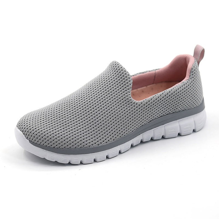 Women's breathable lightweight comfortable flat shoes