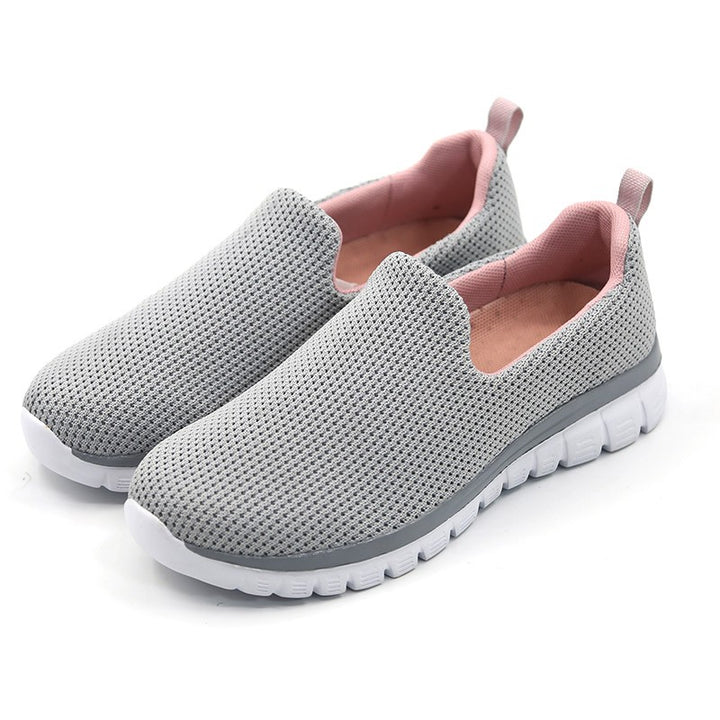Women's breathable lightweight comfortable flat shoes