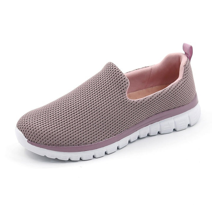 Women's breathable lightweight comfortable flat shoes