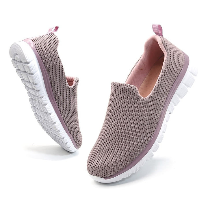 Women's breathable lightweight comfortable flat shoes