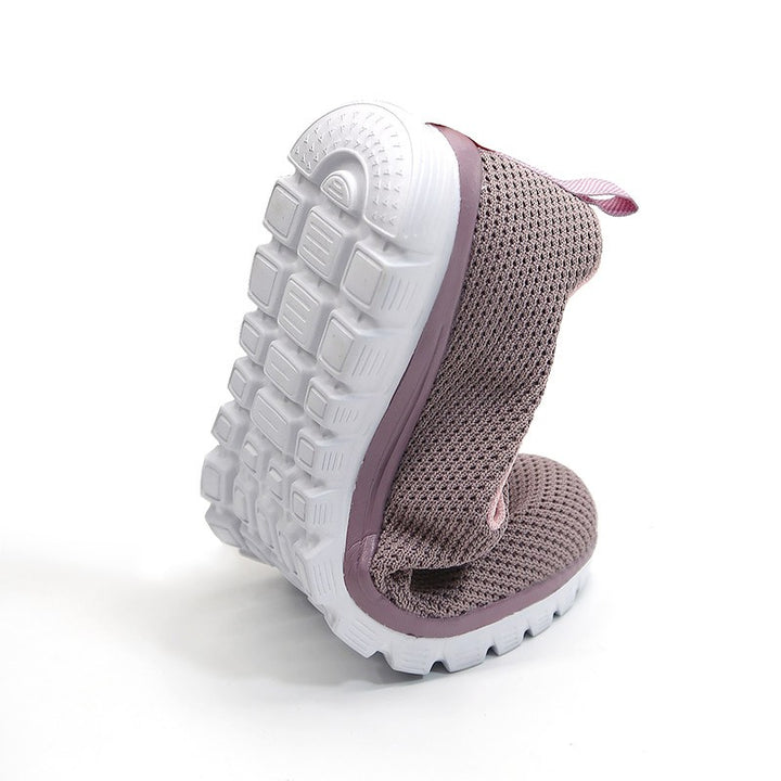 Women's breathable lightweight comfortable flat shoes