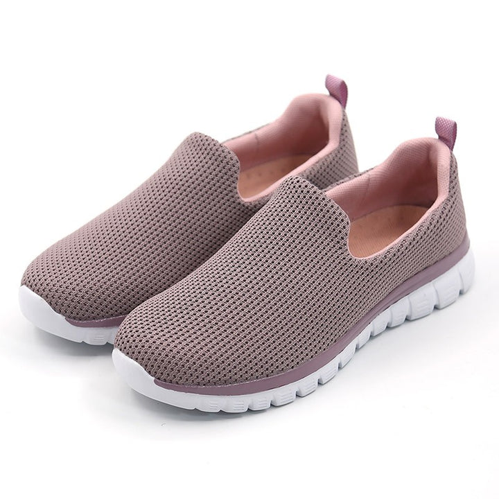 Women's breathable lightweight comfortable flat shoes