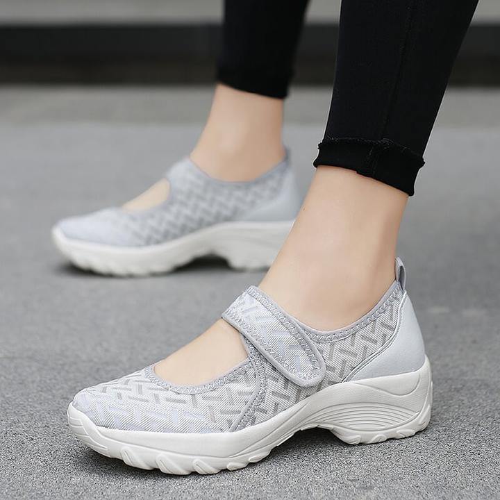 Stretchable Breathable Lightweight Walking Shoes for Women