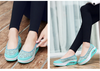 Women Vulcanized Shoes Breathable Hollow Out Summer Outdoor Casual