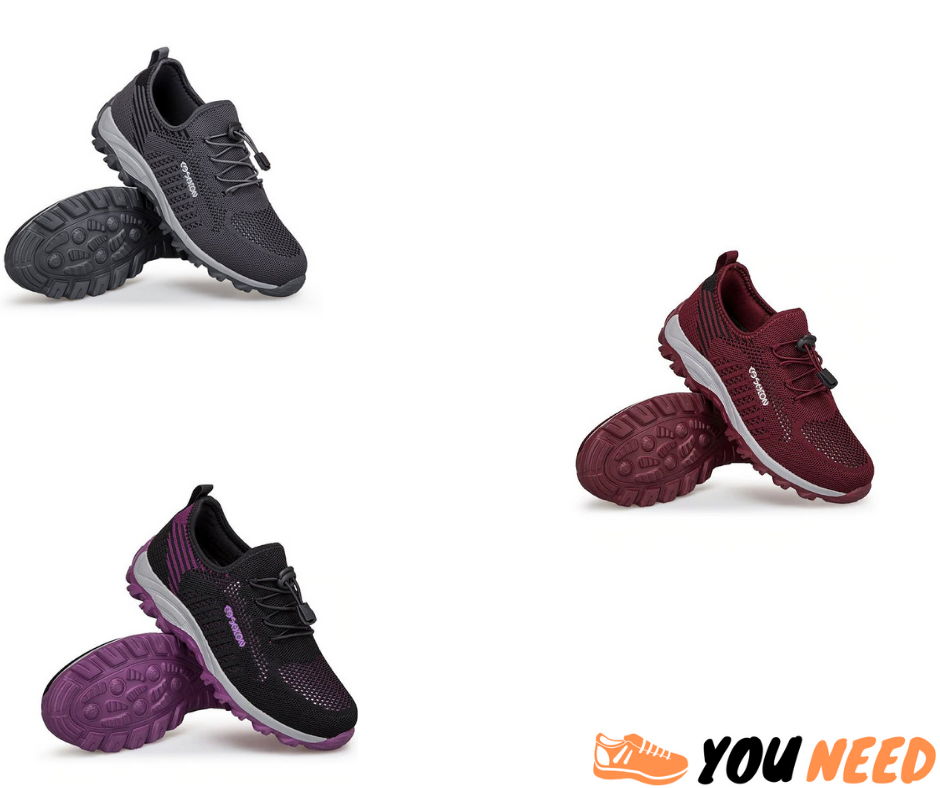 Women's Stretchable Non-Slip Super Soft Walking Shoes.