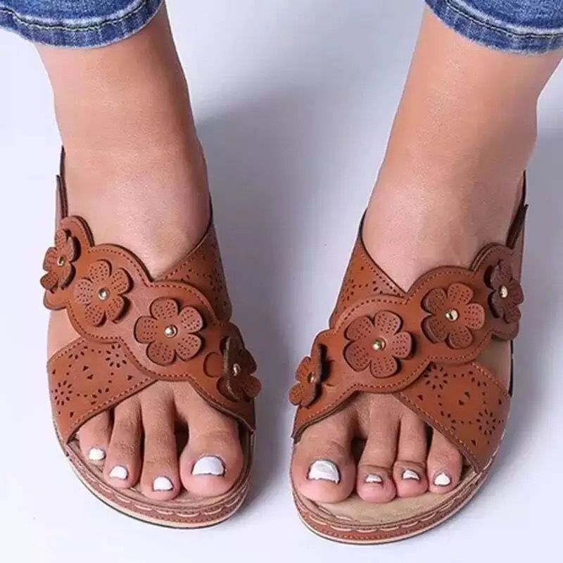 Women's Floral Orthopedic Sandals