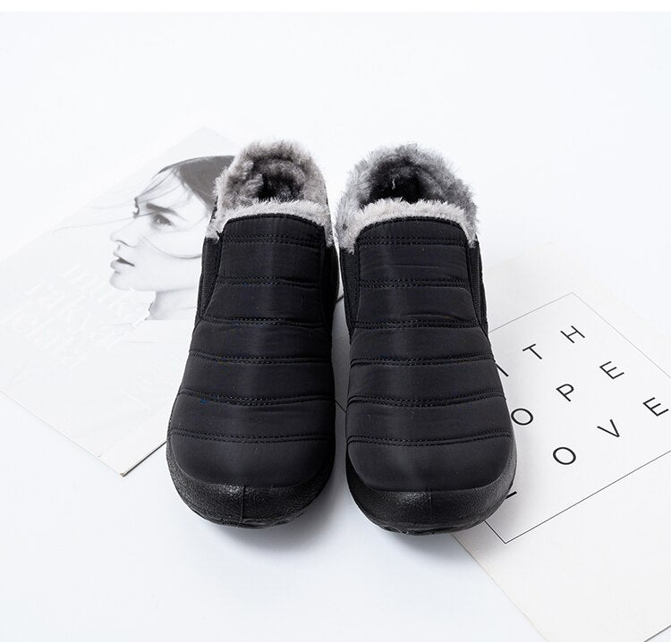 The BJ winter boots women waterproof snow