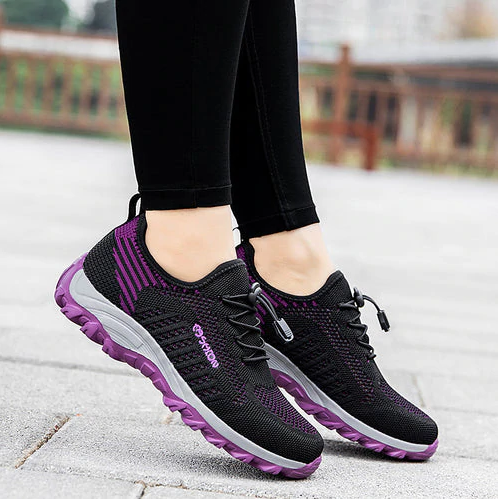 Women's Stretchable Non-Slip Super Soft Walking Shoes.
