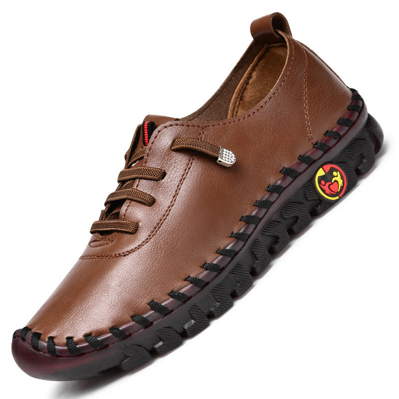 The OY Lightweight and comfortable leather walking shoes.