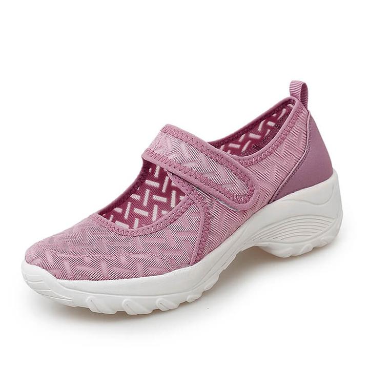 Stretchable Breathable Lightweight Walking Shoes for Women