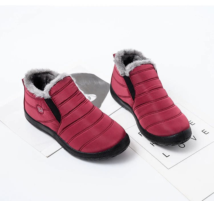 The BJ winter boots women waterproof snow