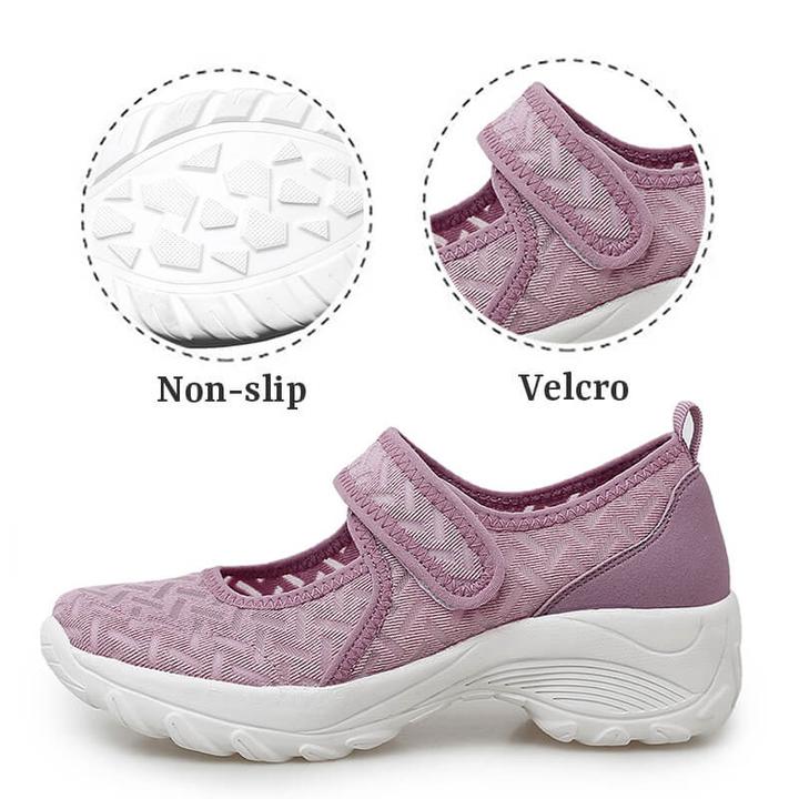 Stretchable Breathable Lightweight Walking Shoes for Women