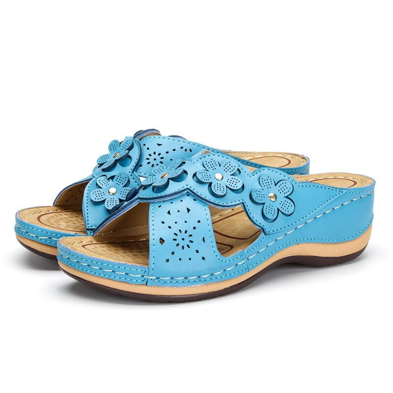 Women's Floral Orthopedic Sandals