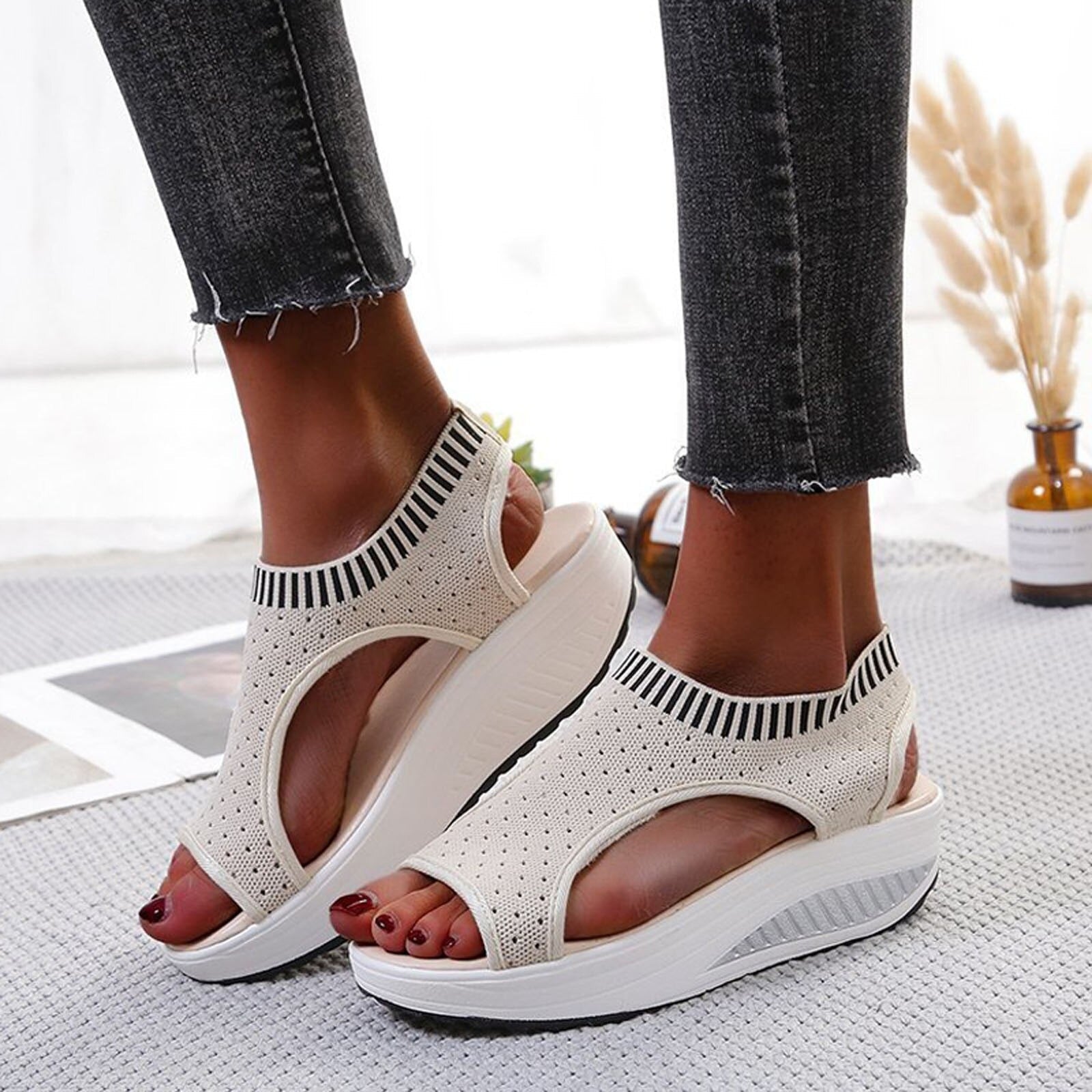 Comfortable walking sandals