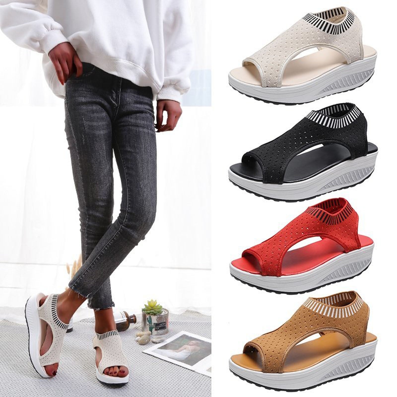 Comfortable walking sandals
