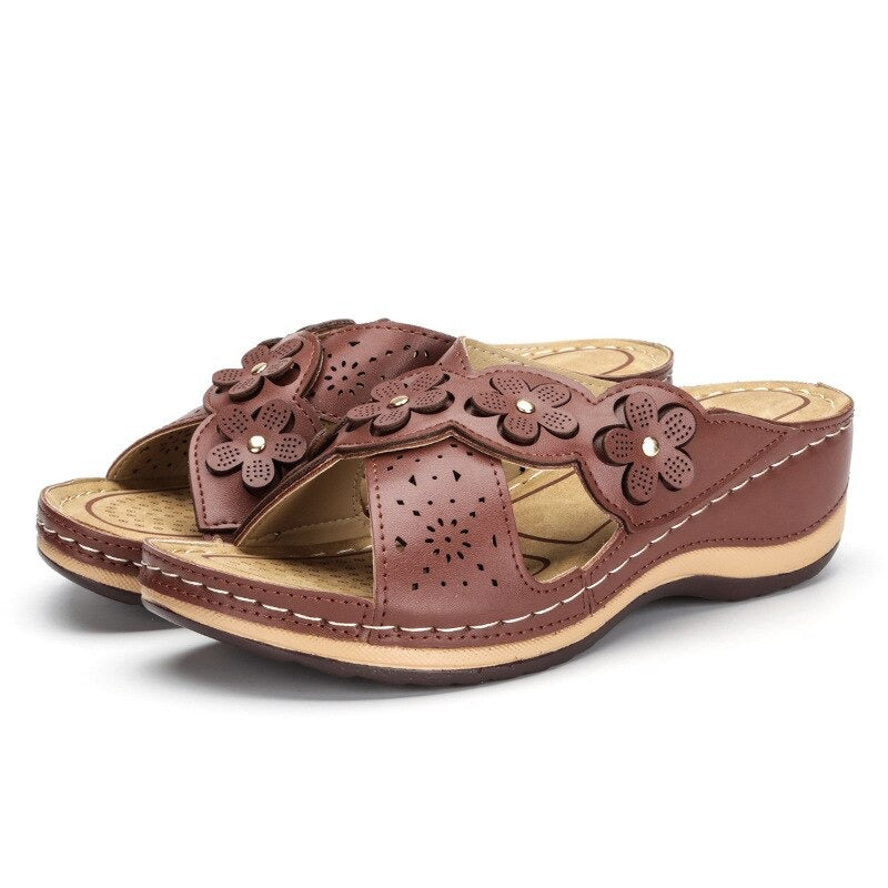 Women's Floral Orthopedic Sandals