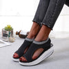 Women’s orthopedic platform sandals with breathable mesh upper and non-slip sole – summer comfort shoes 2025