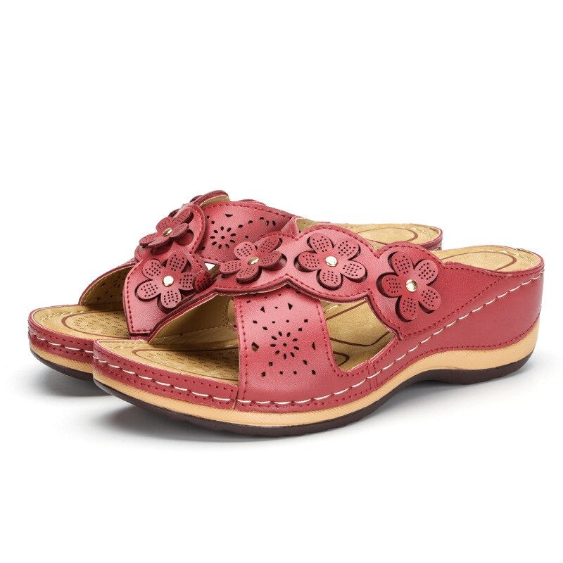 Women's Floral Orthopedic Sandals