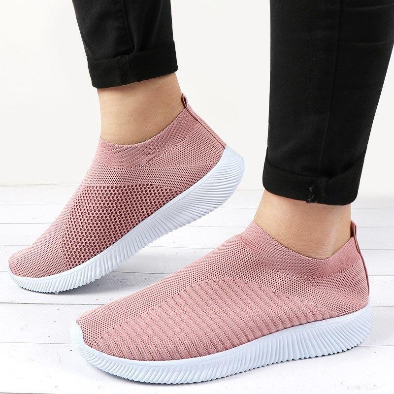 STRETCH FABRIC SOCKS SNEAKERS