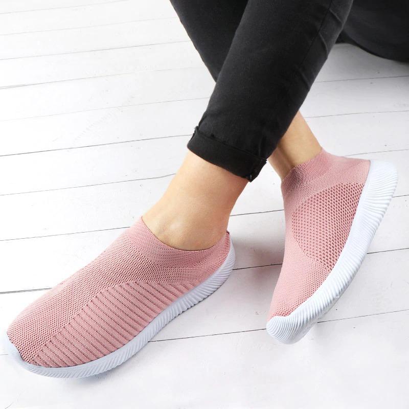 STRETCH FABRIC SOCKS SNEAKERS