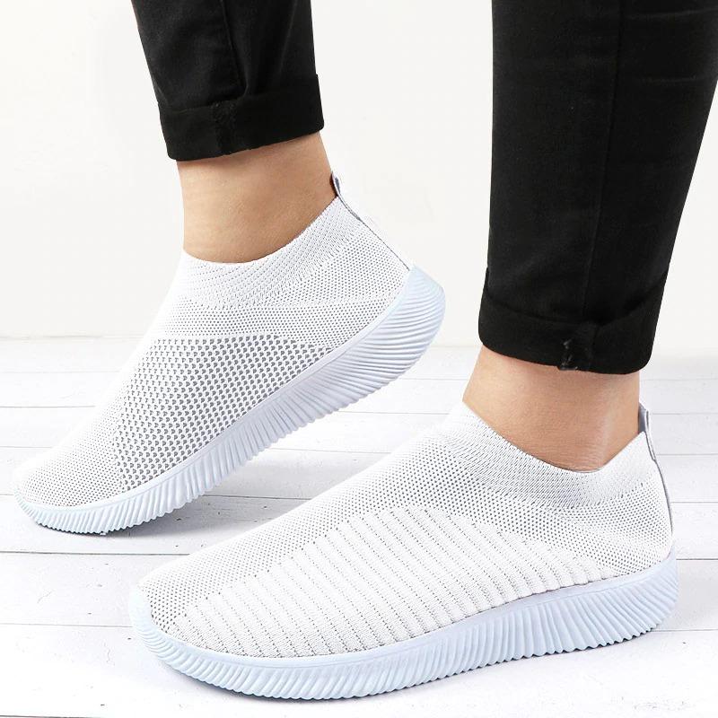 STRETCH FABRIC SOCKS SNEAKERS