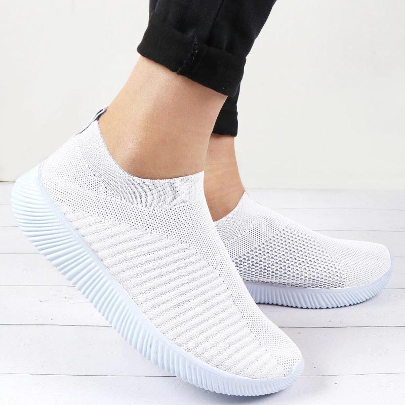 STRETCH FABRIC SOCKS SNEAKERS